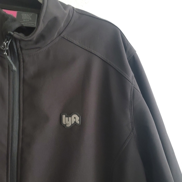 LYFT Adult Large Black Full Zip Driver Jacket - Picture 5 of 8